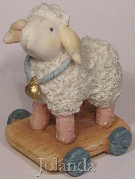 Cherished Teddies Schaap van de kerststal, Ophalen of Verzenden, Zo goed als nieuw, Beeldje, Cherished Teddies