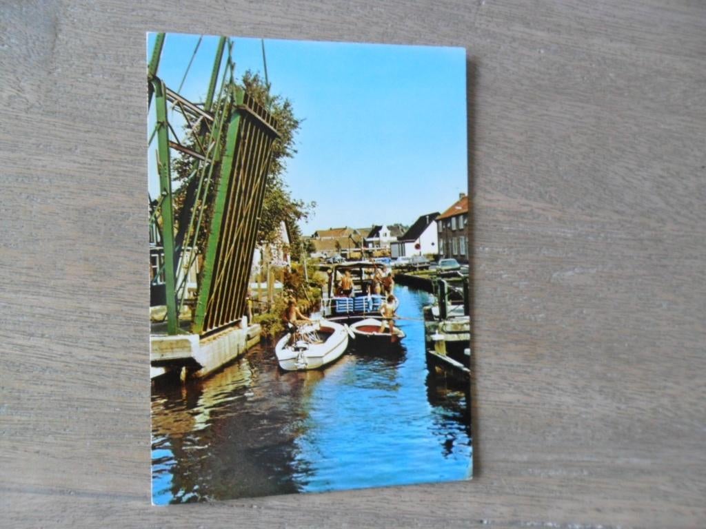 Akkrum, brug/boot, Verzenden, Voor 1920, Gelopen, Zuid-Holland