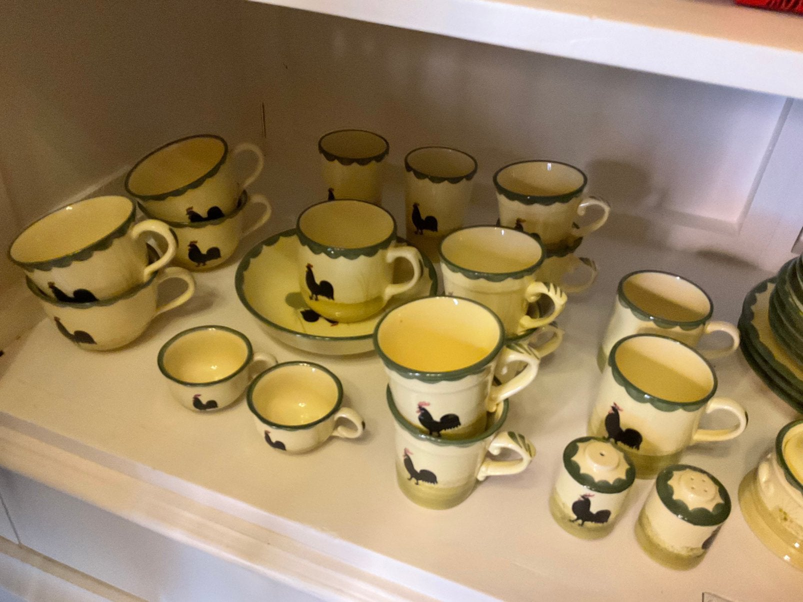 Servies, Ophalen, Zo goed als nieuw