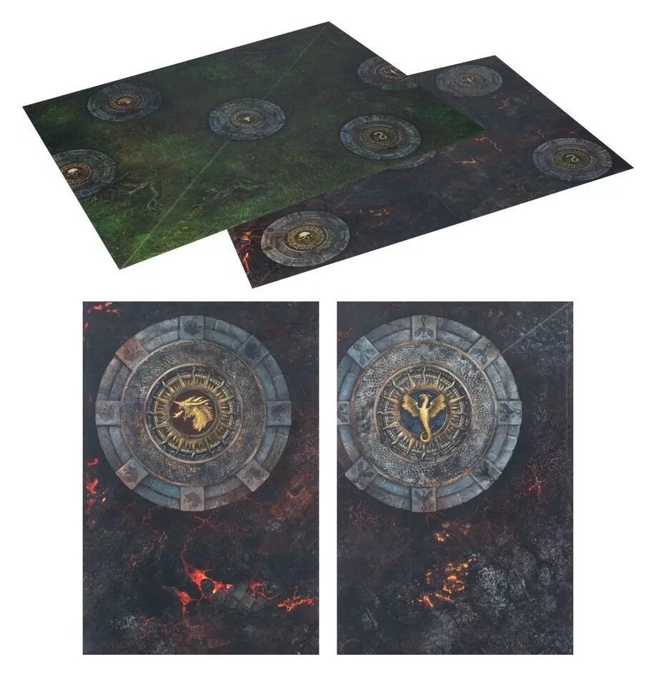 1 AOS Skaventide play board, Hobby en Vrije tijd, Wargaming, Ophalen of Verzenden, Zo goed als nieuw, Warhammer, Boek of Catalogus