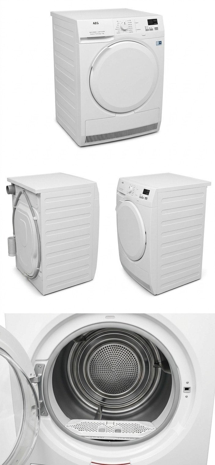 AEG droogmachine - 100 euro - Almere, 6 tot 8 kg, Ophalen of Verzenden, Gebruikt, 85 tot 90 cm