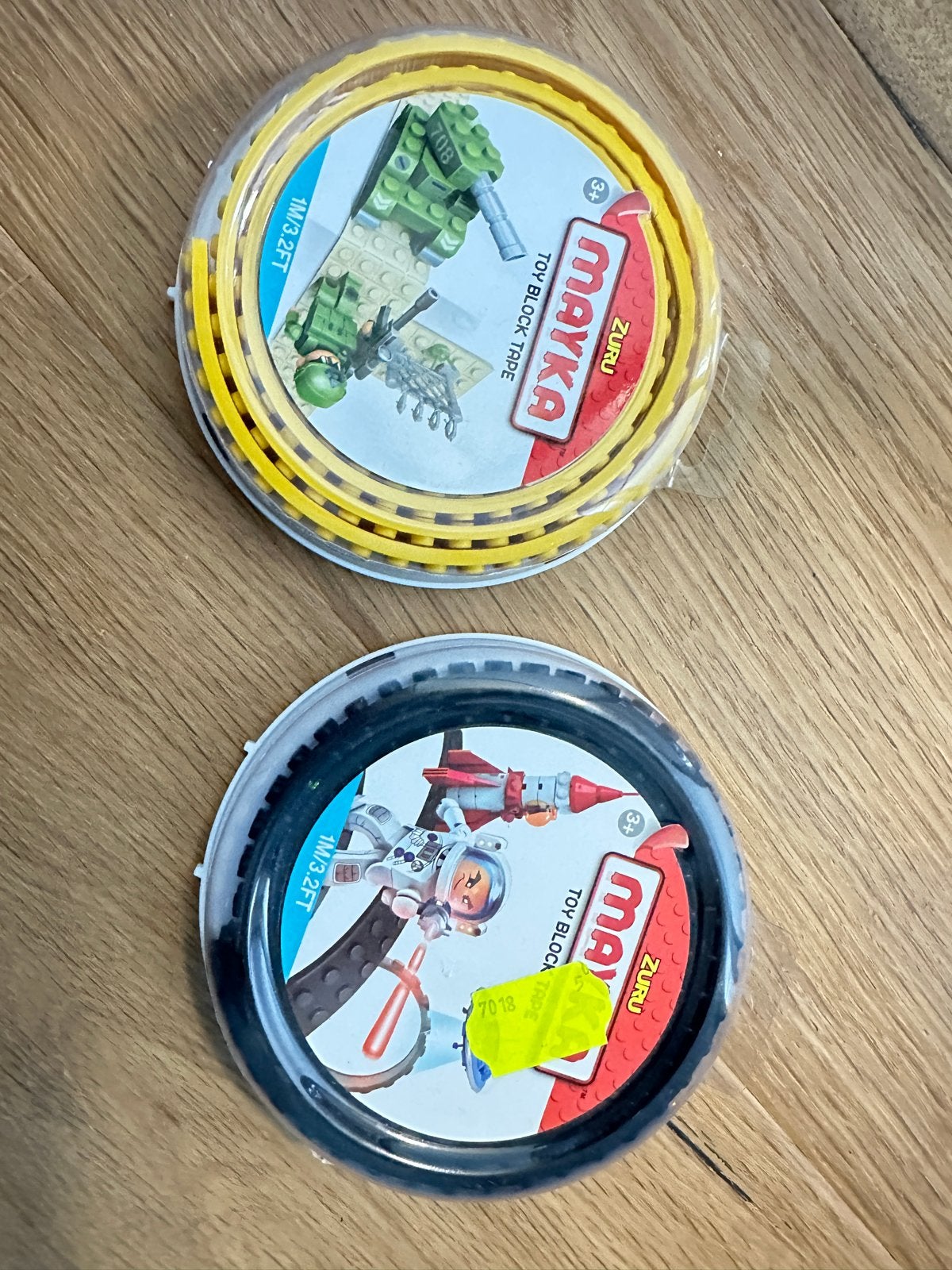 2x ZURU MAYKA Toy Block Tape 1 meter – nieuw & ongebruikt, Ophalen of Verzenden, Nieuw