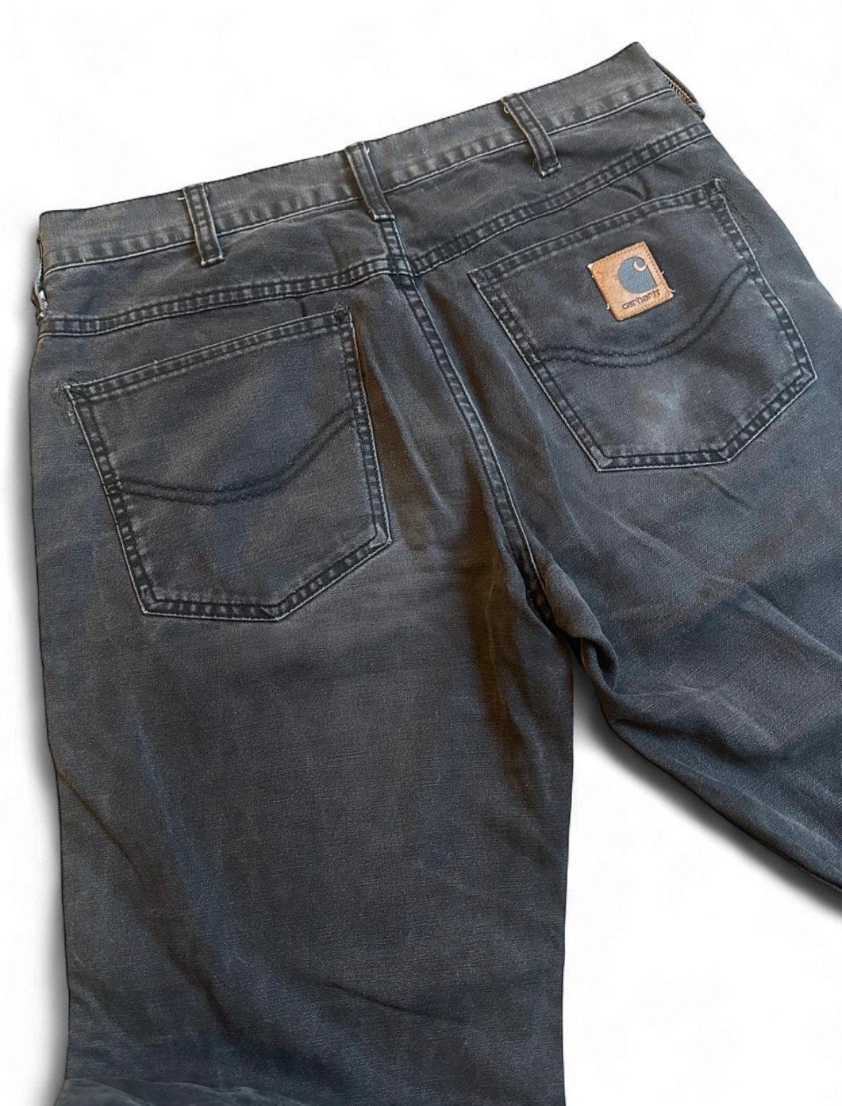 Carhartt Western Pant W32 L32 - Faded Zwart Werkbroek, Ophalen of Verzenden, Gedragen, Zwart, Carhartt