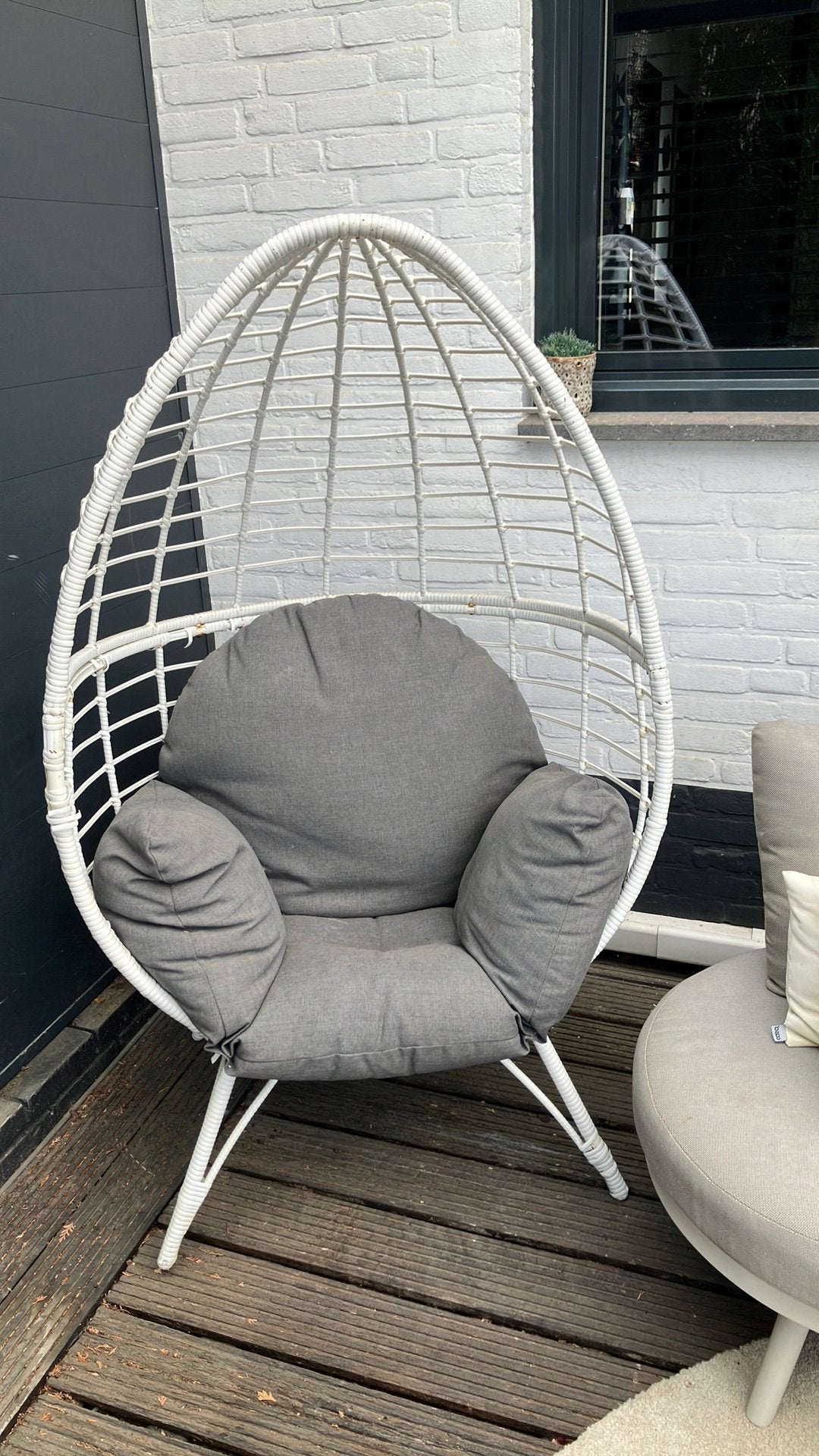 Eggchair, Ophalen, Gebruikt, Eén