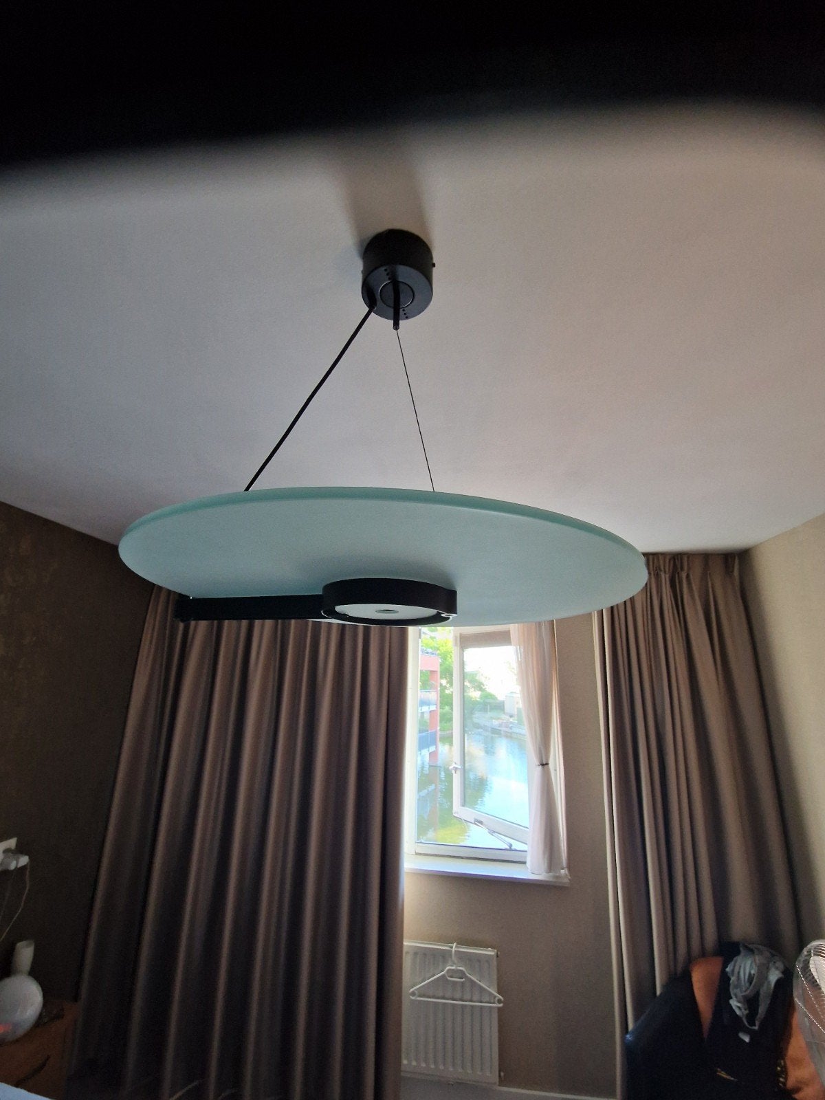 Design hanglamp, Ophalen, Glas