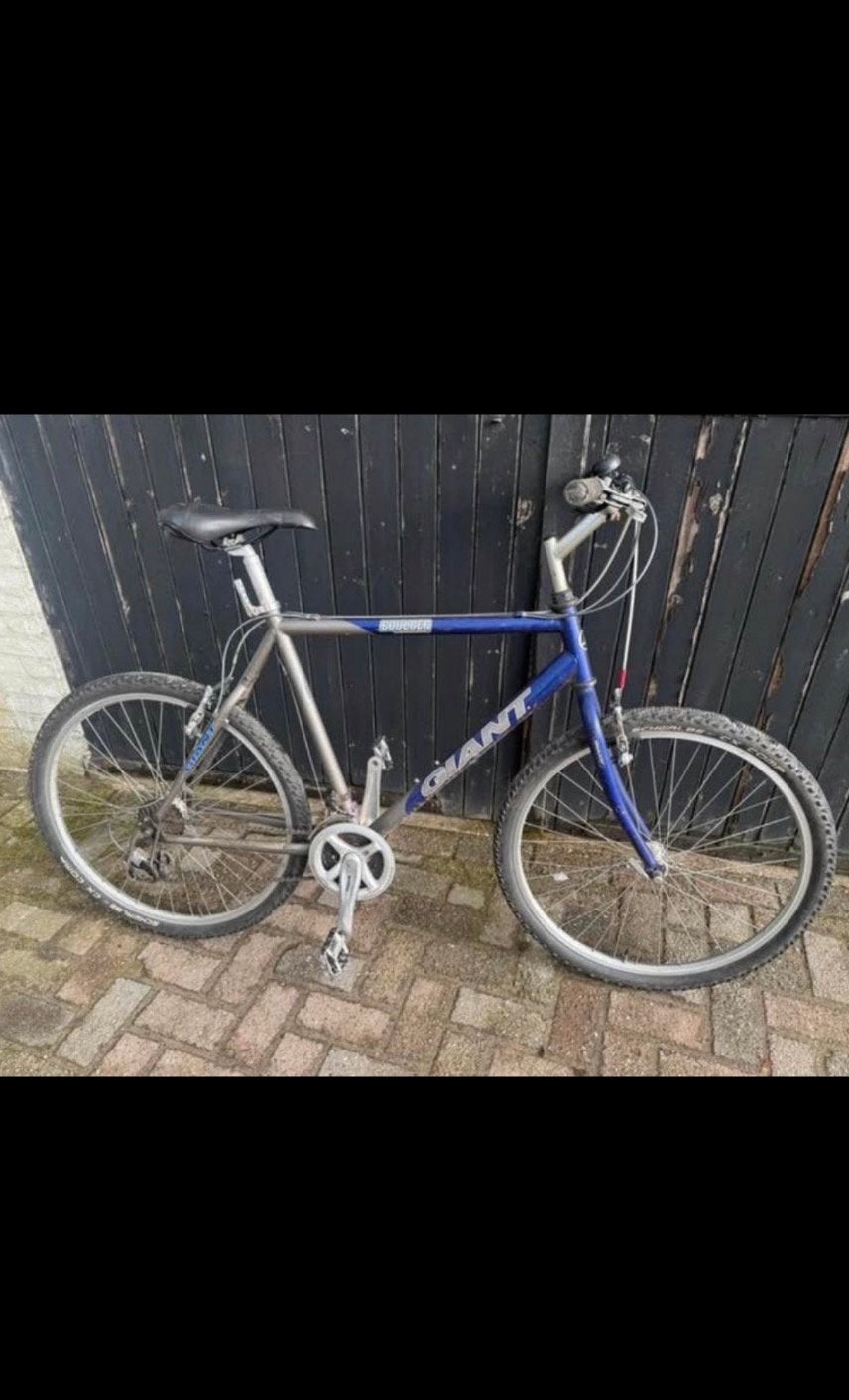 Giant mountainbike heren 21,5 inch, Fietsen en Brommers, Ophalen, 28 inch, Gebruikt, Giant