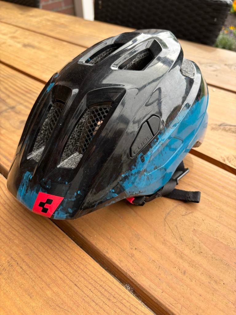 Cube Mountainbike helm XS kinderhelm, Fietsen en Brommers, Fietsaccessoires | Fietshelmen, Ophalen of Verzenden, Gebruikt, Overige maten