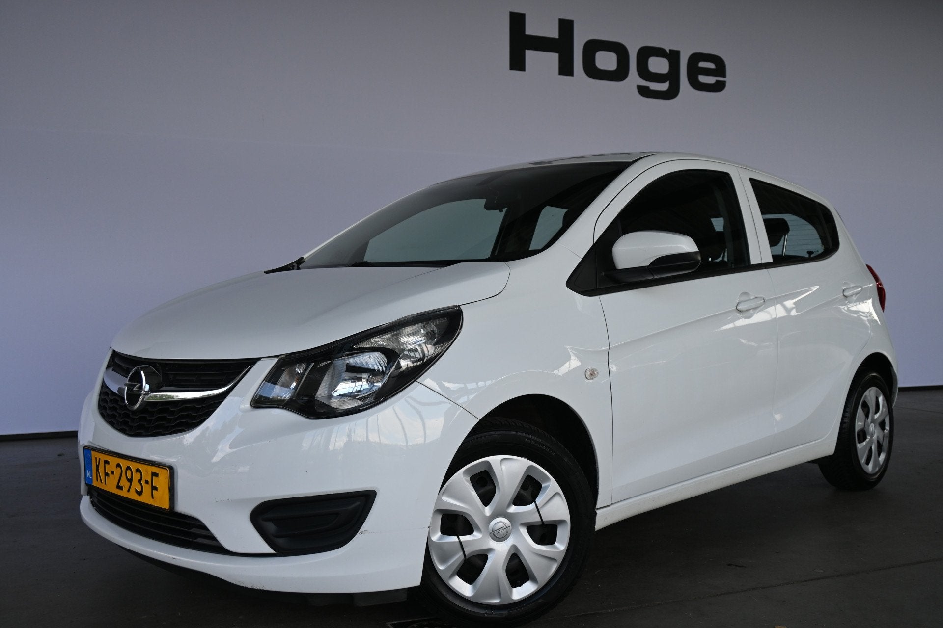 Opel KARL 1.0 ecoFLEX Edition Airco Cruise control Elektrisc, Stof, Gebruikt, Wit, Origineel Nederlands