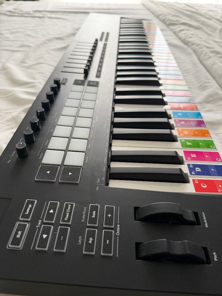 Novation Launchkey 61 MK3 MIDI Keyboard + Case, Overige merken, 61 toetsen, Ophalen of Verzenden, Zo goed als nieuw