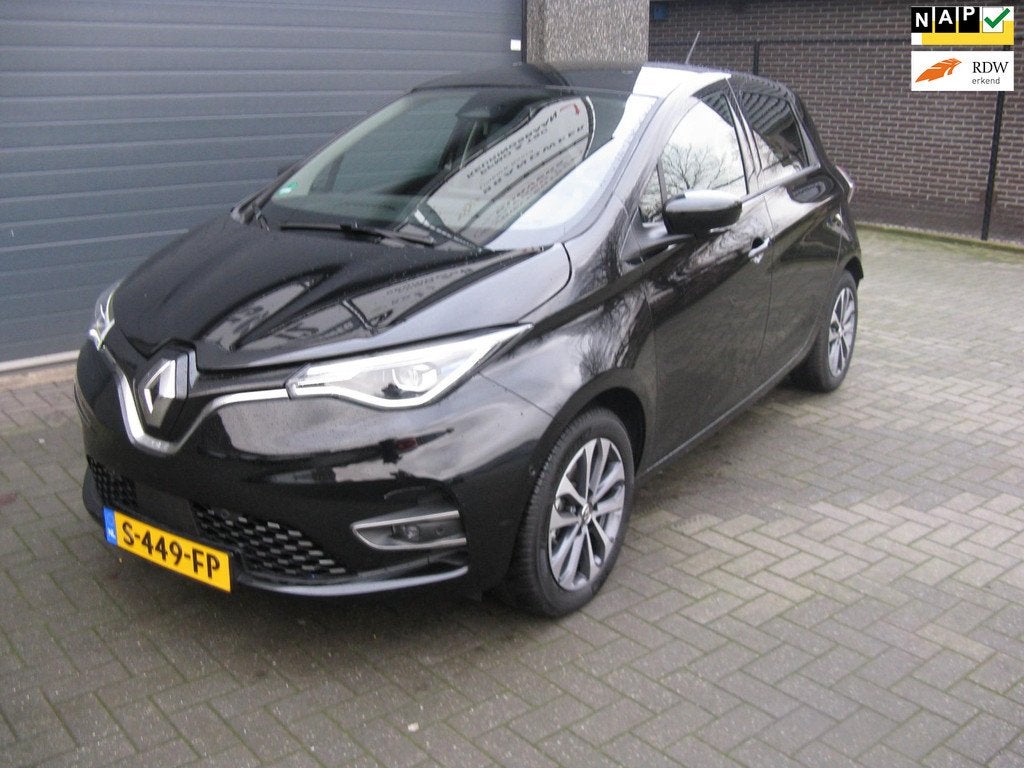 Renault ZOE R135 Limited 50, Auto's, 136 pk, Gebruikt, Zwart, Zwart