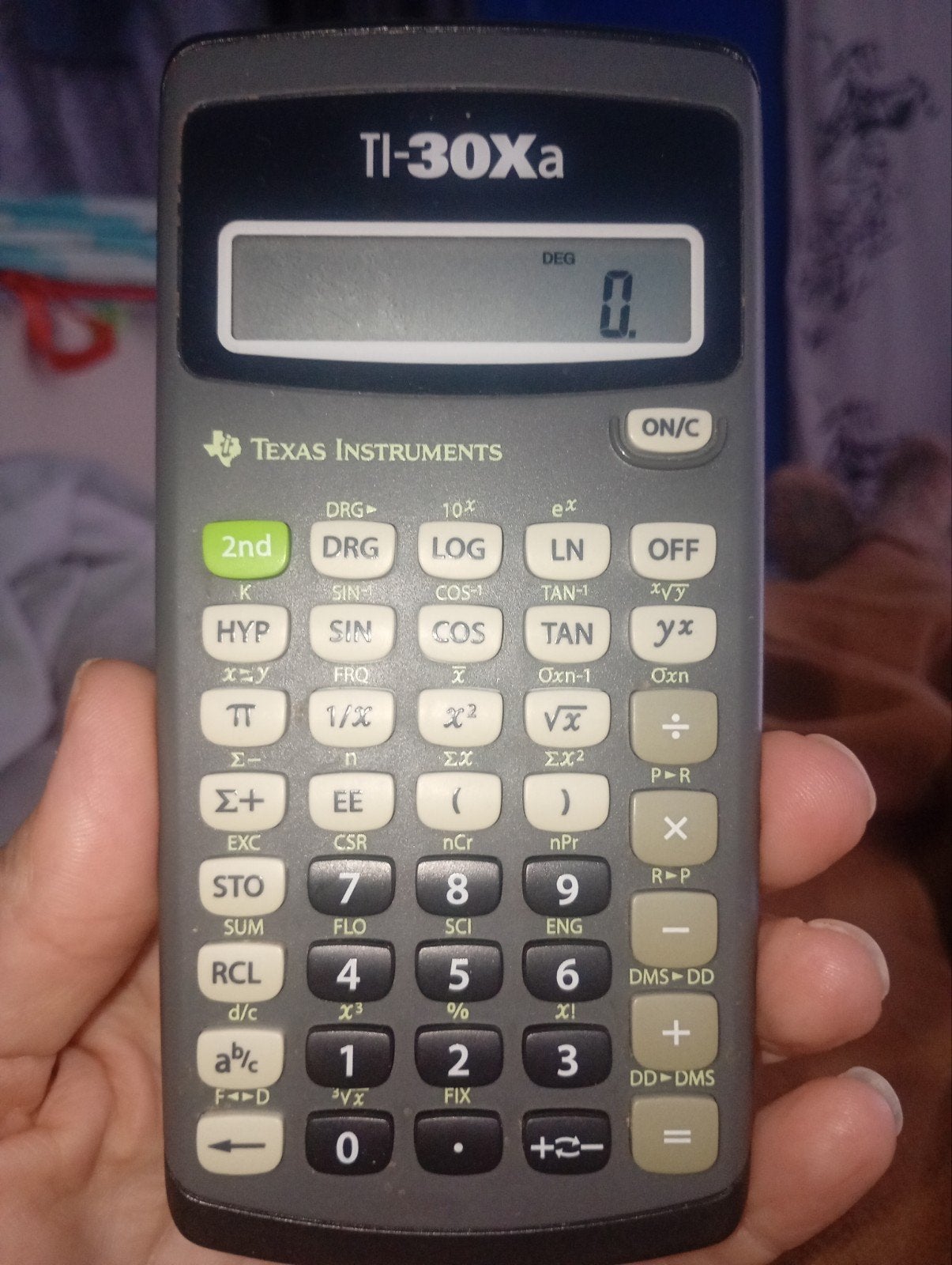 TI-30Xa, Ophalen