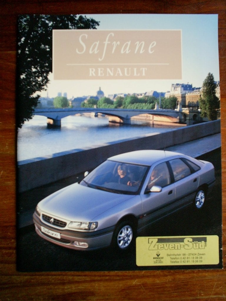 Renault Safrane 12 / 1996, Ophalen of Verzenden, Zo goed als nieuw, Renault