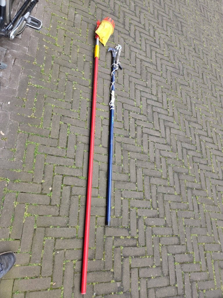 fruit pluk mandje met lange steel voor op hoogte te plukken, Ophalen, Zo goed als nieuw, Overige soorten, Wolf-Garten