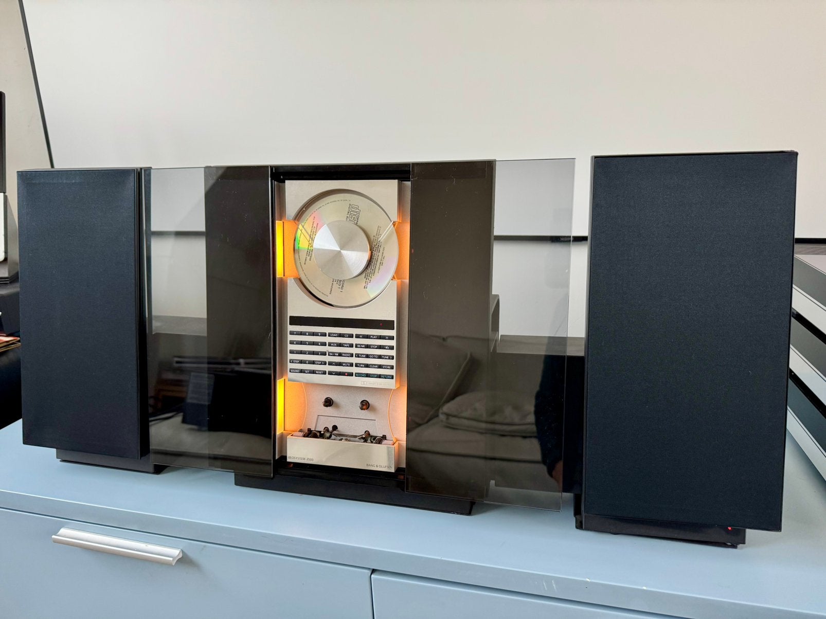 Bang & Olufsen BeoSystem 2500 + BeoLab speakers Beolink 1000, Ophalen, Gebruikt, Cassettedeck, Bang & Olufsen