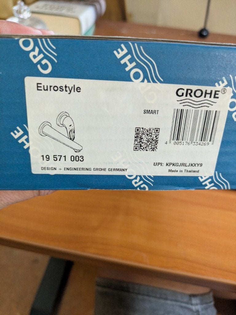 Grohe Eurostyle Inbouw Wastafelkraan Nieuw in doos, Ophalen of Verzenden, Nieuw, Chroom, Kraan