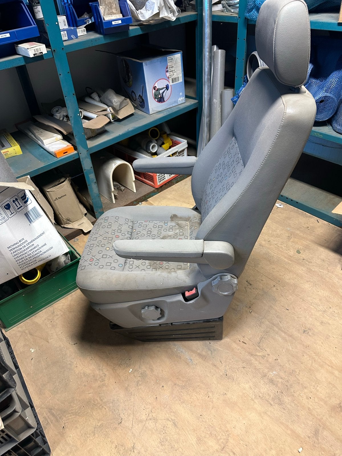 Bijrijdersstoel VW T5 2005 - Comfortabel en compleet, Ophalen, Gebruikt, Volkswagen