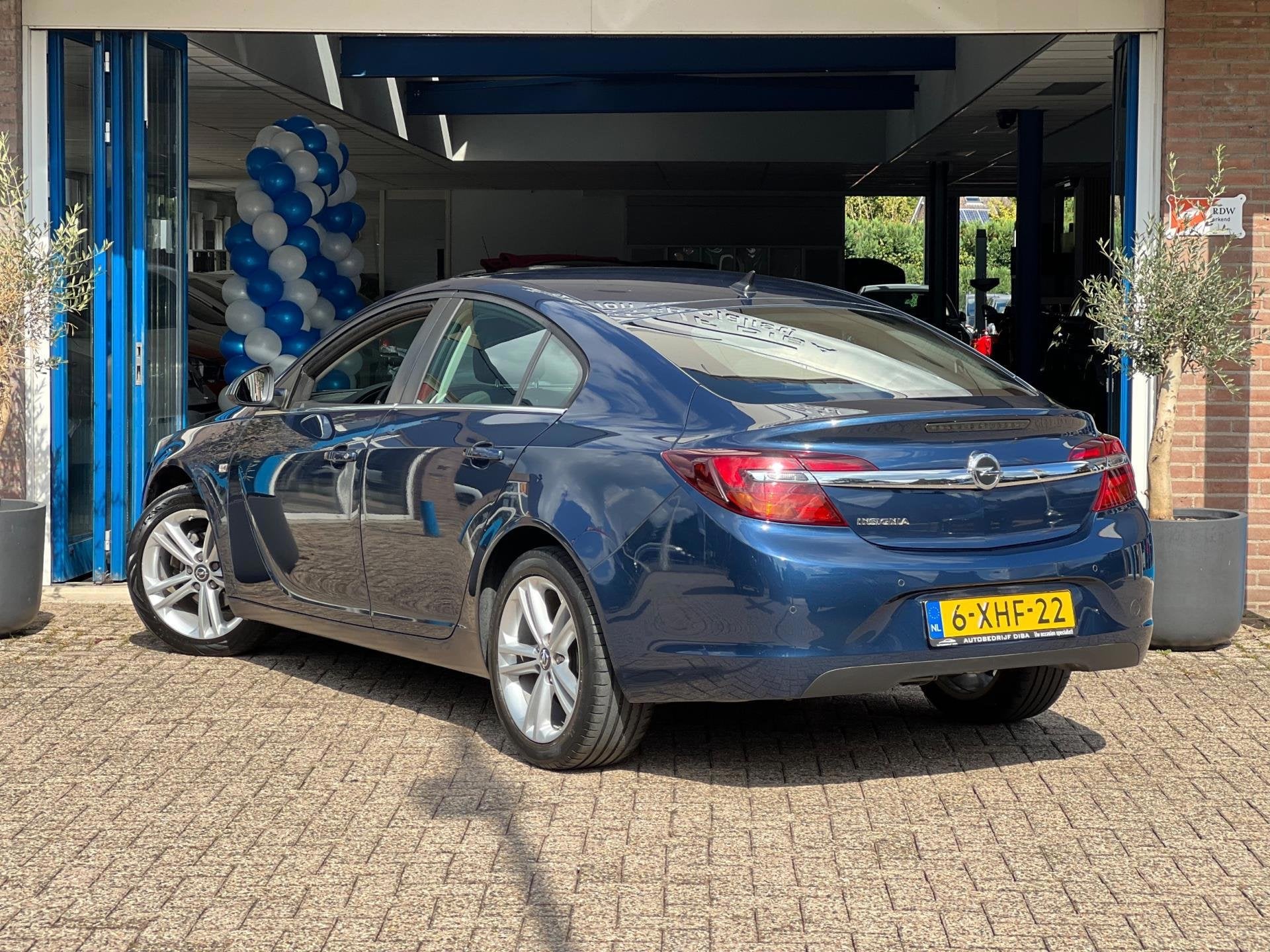 Opel Insignia 1.4 T EcoFLEX Business+ 2014 NAVI CLIMA NAP, Auto's, Dealer onderhouden, 4 cilinders, Blauw, Origineel Nederlands