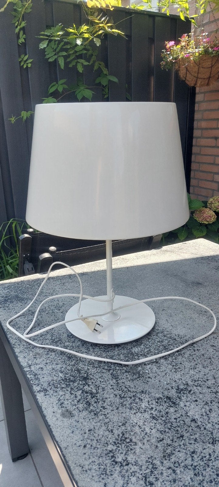 Tafellamp wit, Huis en Inrichting, Wit, Ophalen, E27 (groot)