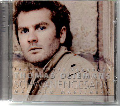 Schubert: Schwanengesang / Thomas Oliemans, Ophalen of Verzenden, Romantiek, Zo goed als nieuw, Vocaal
