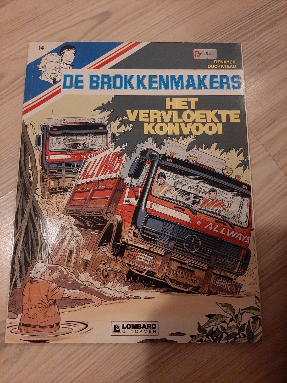 De Brokkenmakers: Het Vervloekte Konvooi (nr. 14), Eén stripboek, Ophalen of Verzenden, Gelezen, Denayer, Duchateau