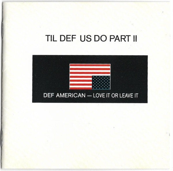 Til Def Us Do Part II CD Nieuw Ongebruikt, Ophalen of Verzenden, Nieuw in verpakking, Album