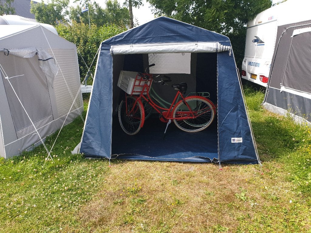 Hypercamp Camping schuurtent in zeer goede staat, Caravans en Kamperen, Tenten, Ophalen, Gebruikt