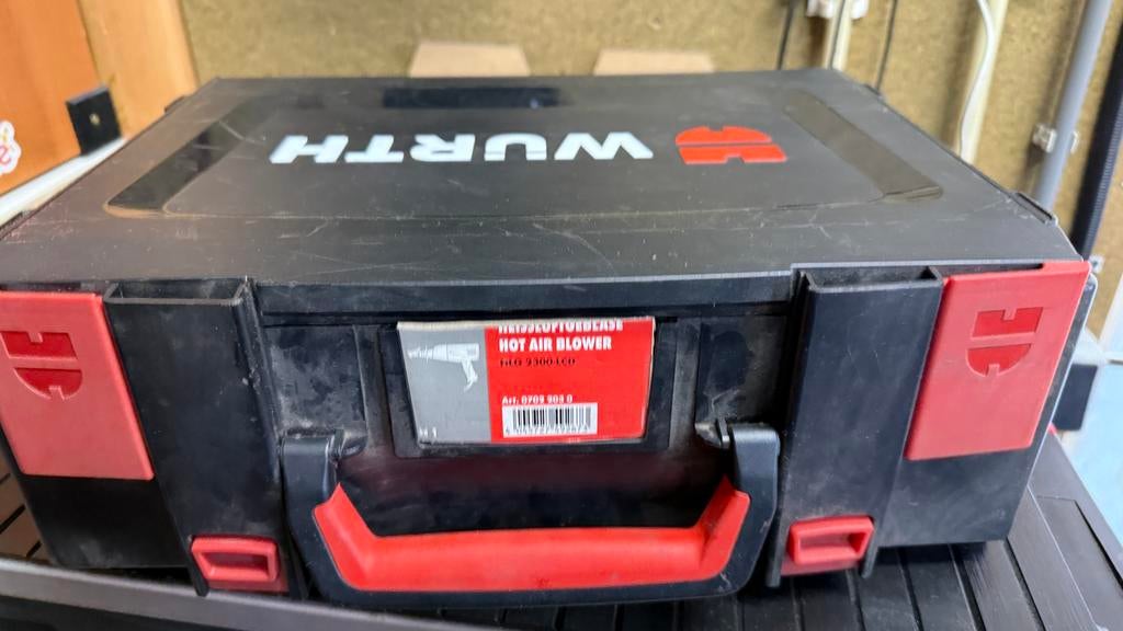 Wurth HLG 2300-LCD Heteluchtblazer, Ophalen of Verzenden, Zo goed als nieuw
