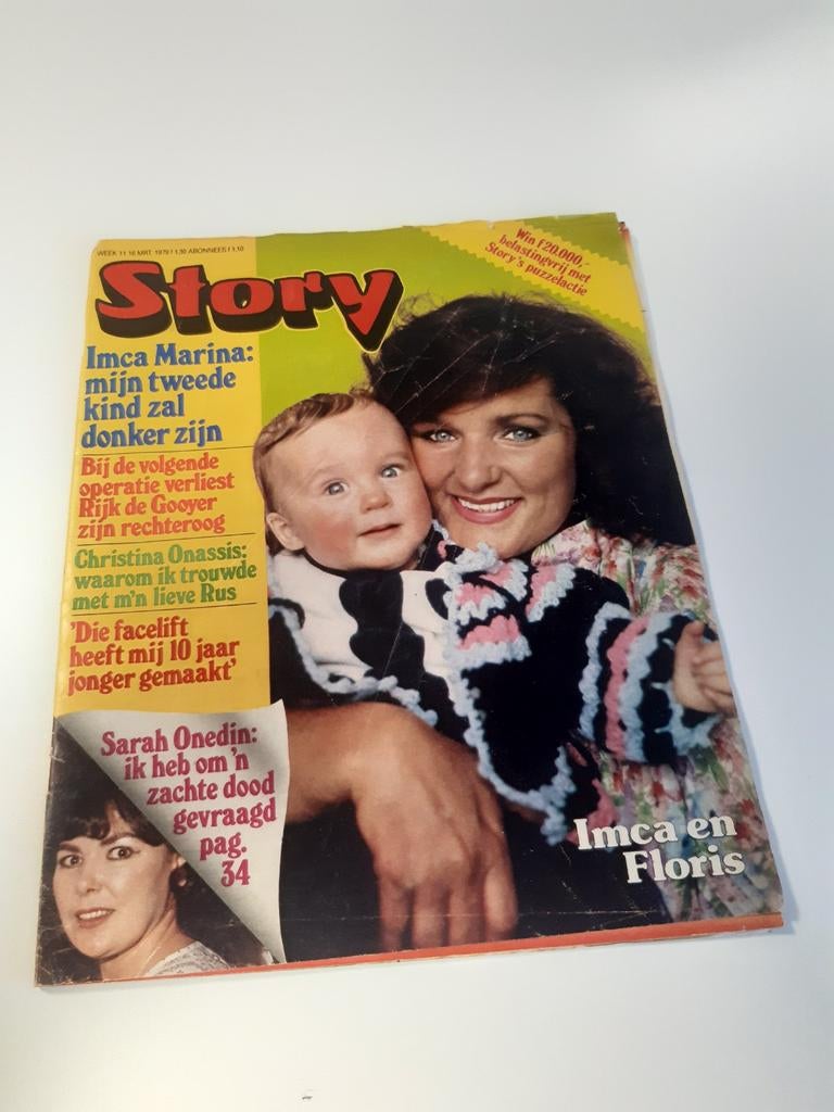 Story 1979. Nr 11 - Imca Marina. Rijk de Gooyer. Sarah Onedi, Ophalen of Verzenden, 1980 tot heden, Tijdschrift