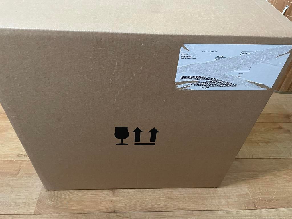 Havsen ikea witte Inbouwspoelbak, 1 bak, wit, 53x47 cm nieuw, Huis en Inrichting, Ophalen, Wit, Nieuw, 50 tot 100 cm