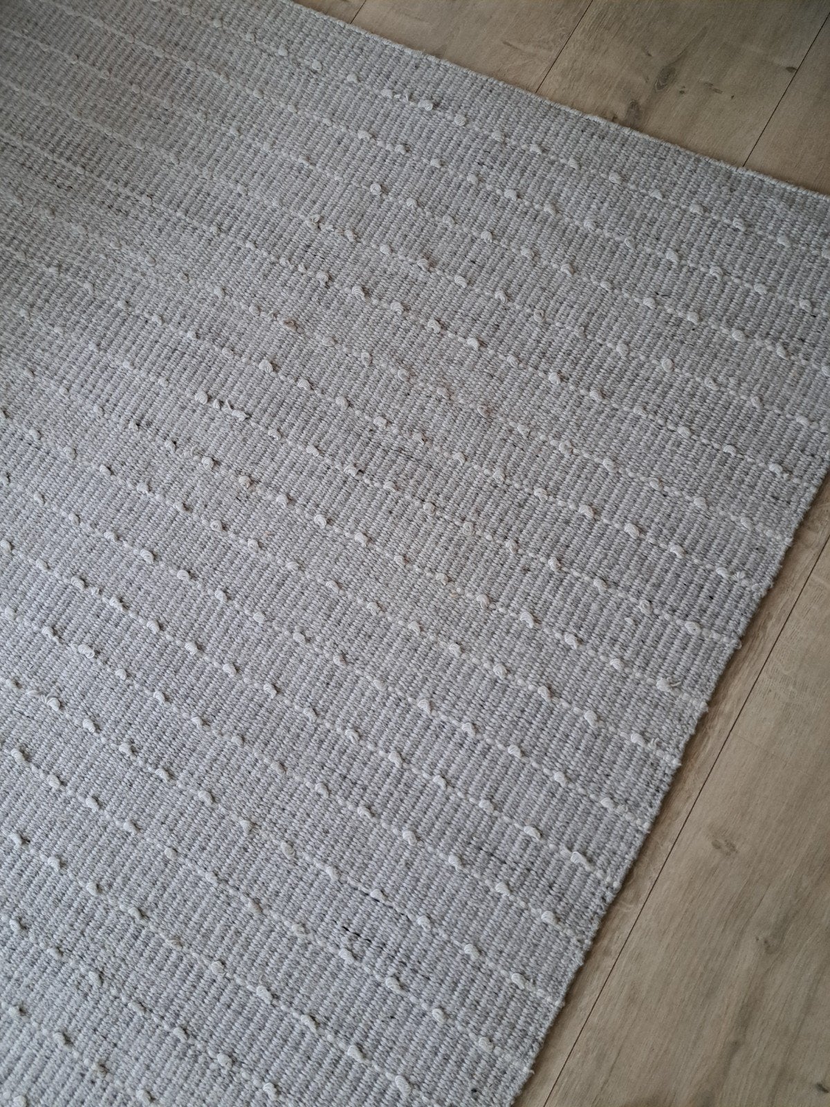 Vloerkleed Chania grijs/ivoor 160x230 cm, Modern, Scandinavisch, 150 tot 200 cm, Ophalen of Verzenden, Grijs
