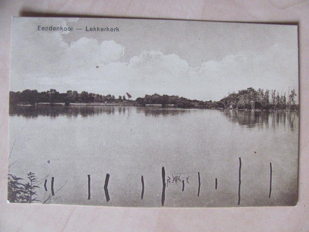 Lekkerkerk, Eendenkooi, Verzamelen, Ophalen of Verzenden, Voor 1920, Zuid-Holland