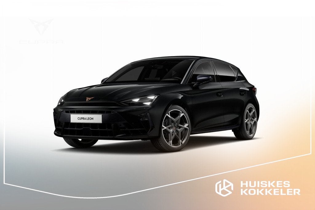 CUPRA Leon, Auto's, Cupra, 1498 cc, Euro 6, Zwart, Plug-in hybride