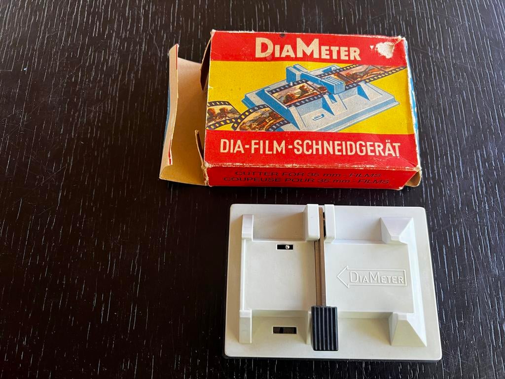 DiaMeter Dia-Film-Schneidegerät - Vintage Film Snijder, Ophalen of Verzenden, Gebruikt