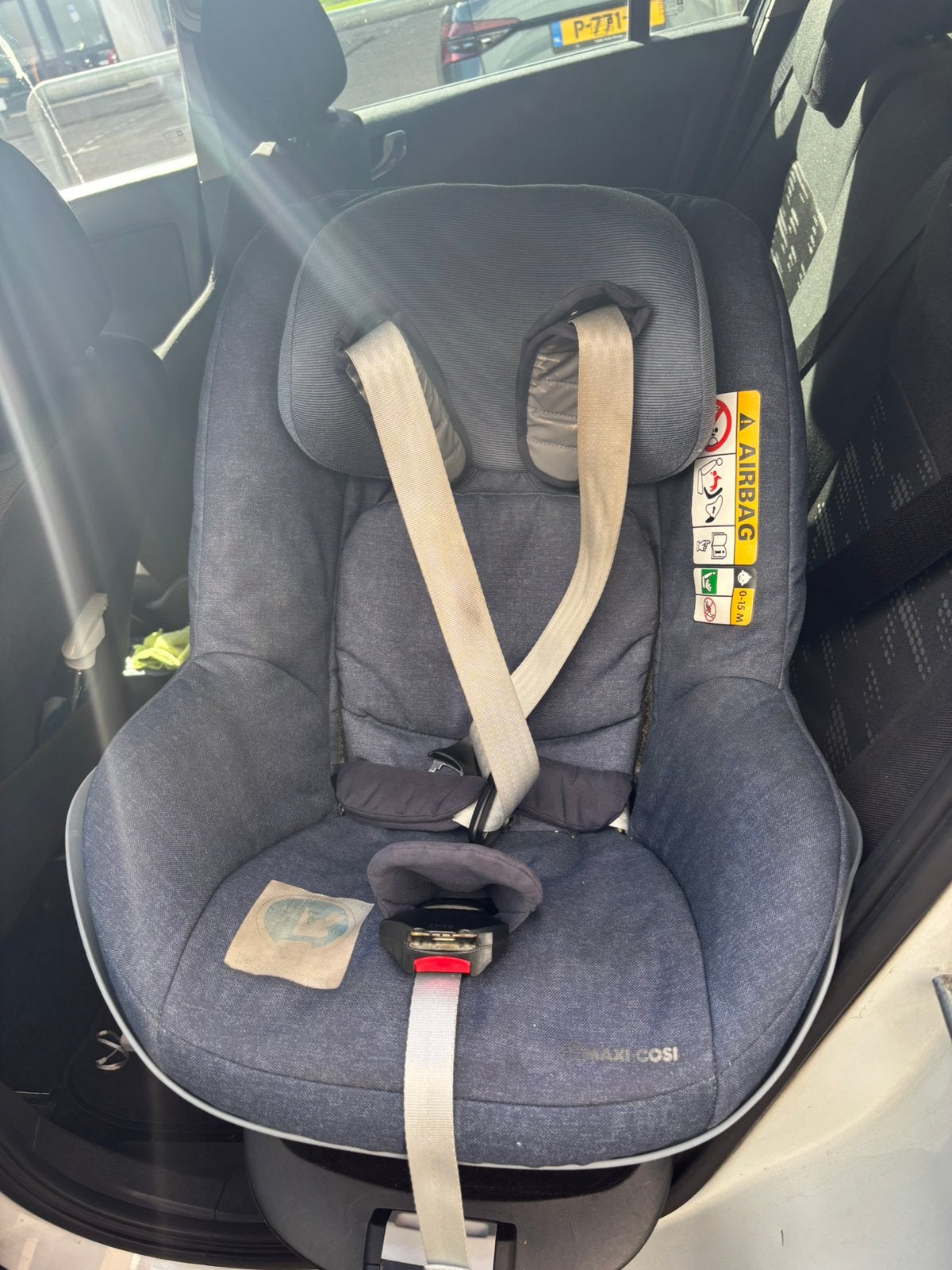 Maxi-Cosi Pearl (Nomad Blue)  - 360 draaibaar - i-Size, Ophalen, Gebruikt, Slaapstand, Isofix