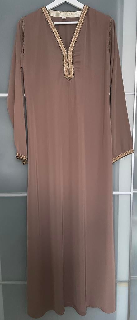 Kaftan (Syrie), Overige typen, Bruin, Maat 42/44 (L), Ophalen of Verzenden