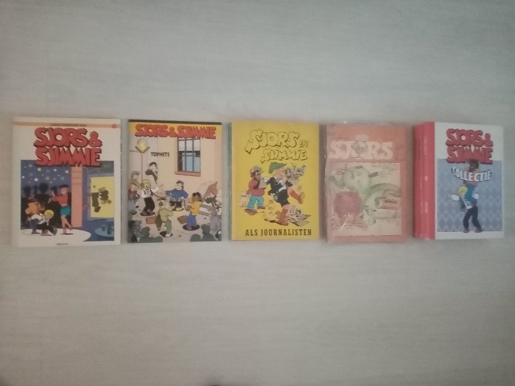 Sjors en Sjimmie - strips en weekbladen, Boeken, Stripboeken, Meerdere stripboeken, Ophalen of Verzenden, Gelezen, Diverse auteurs