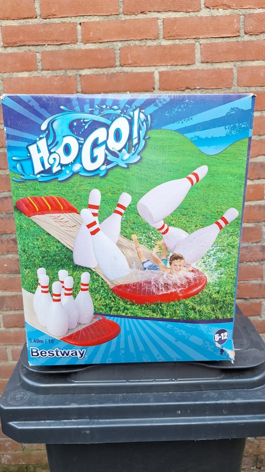 Bowling glijbaan, Tuin en Terras, Ophalen, Minder dan 80 cm, Overige typen, Nieuw