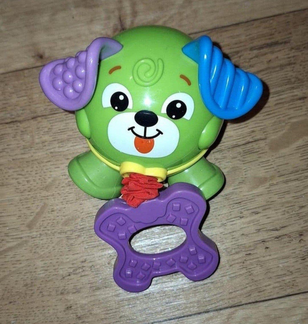 Leuke speelgoed in de vorm van een hondje, Ophalen of Verzenden, Zo goed als nieuw, Rammelaar