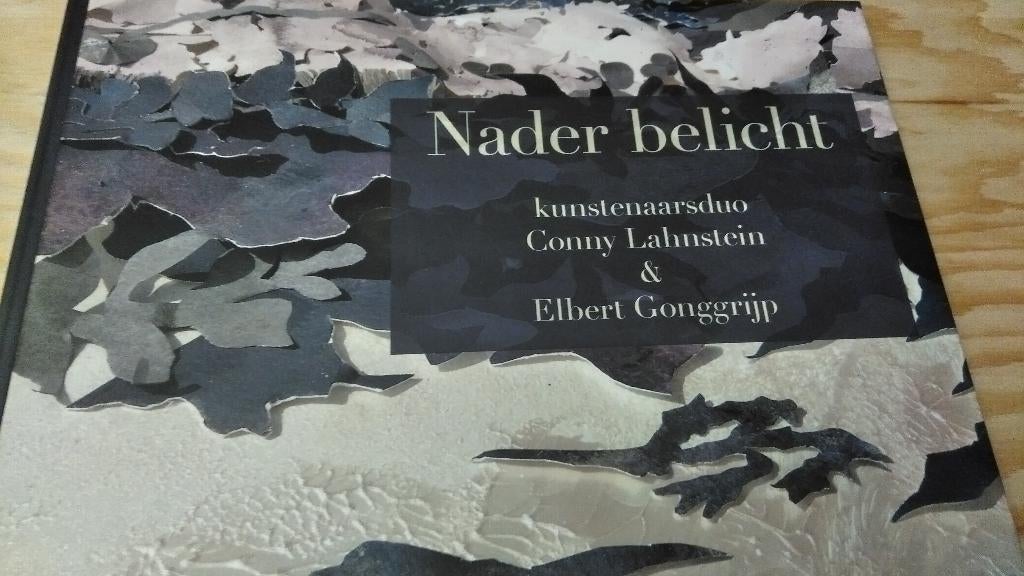 Nader Belicht kunstenaarsduo Conny Lahnsten /Elbert Gongrijp, Verzenden, Gelezen, Overige onderwerpen