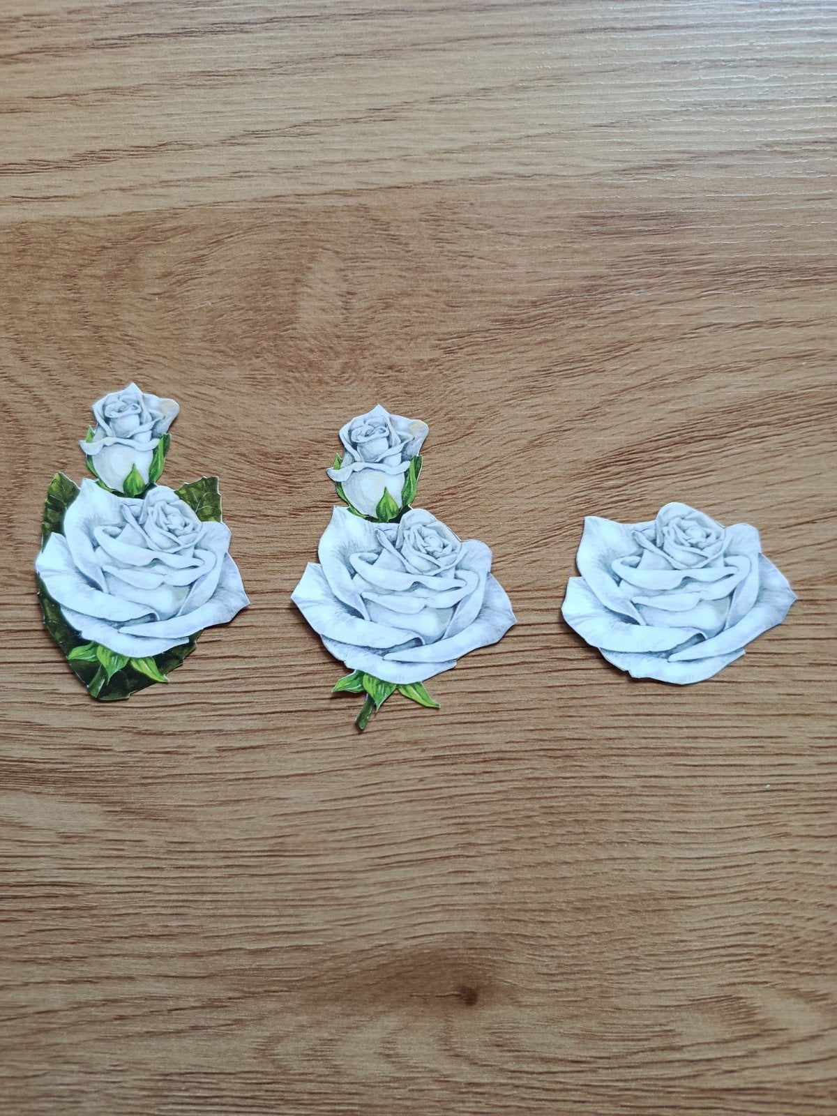 3D plaatjes witte roze,, Hobby en Vrije tijd, Kaarten | Zelf maken, Ophalen of Verzenden, Nieuw, Overige thema's, Overige typen