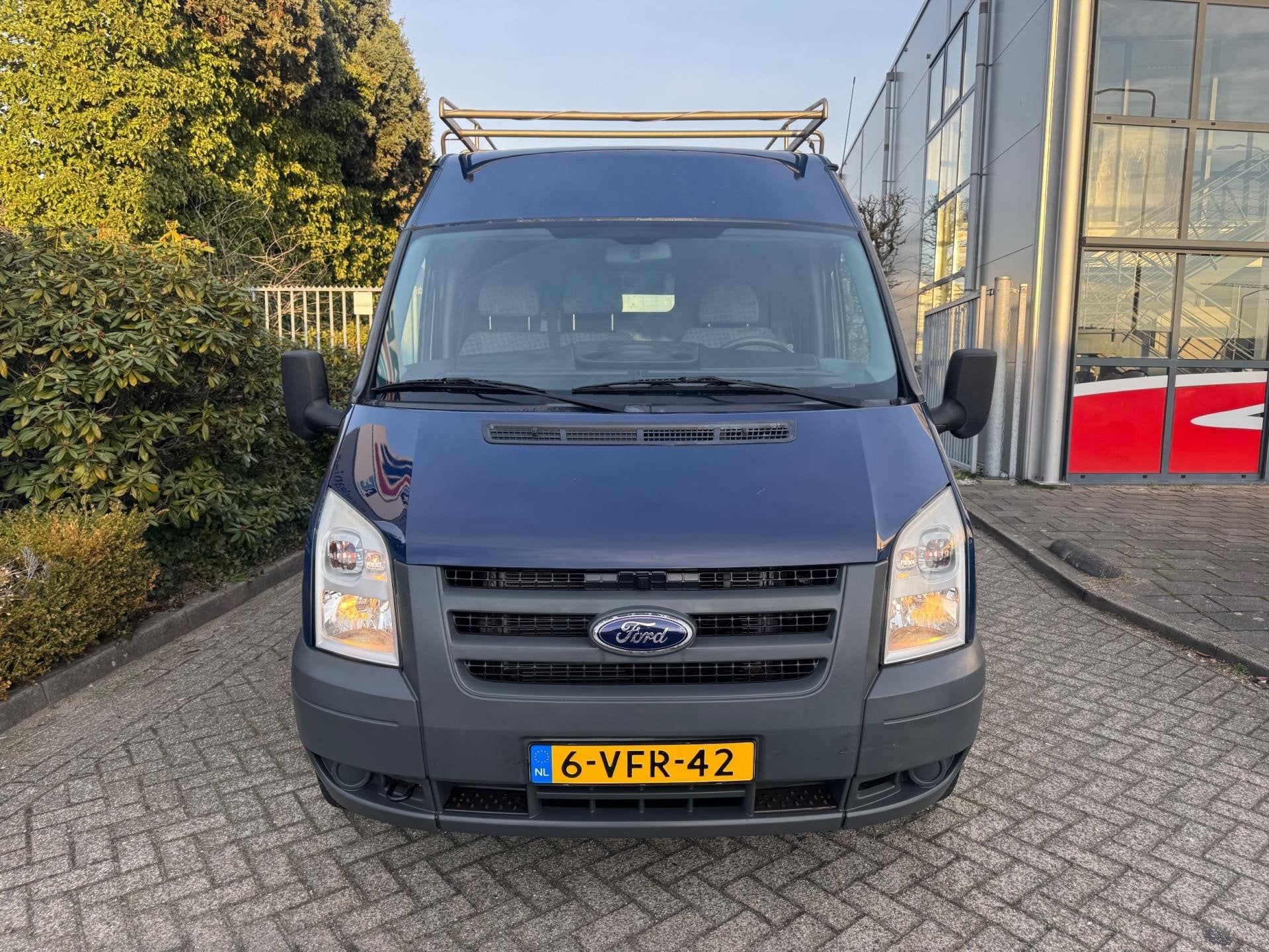 Ford TRANSIT 330M VAN 146 5.44 CNG Airco, WEINIG KM!, Auto's, Achterwielaandrijving, Gebruikt, 4 cilinders, CNG (Aardgas)