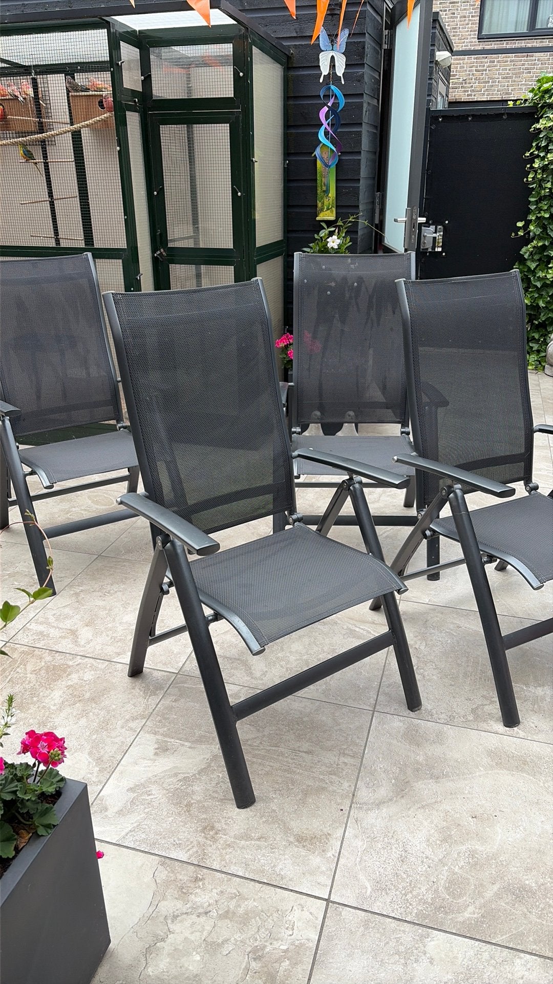 Tuinset Kettler Legato, Tuin en Terras, Ophalen, Gebruikt, Aluminium, Verstelbaar