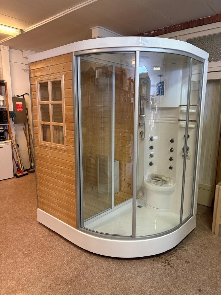Combinatie douche/stoomcabine/sauna, geheel nieuw, Info@new-trend.nl, Fins of Traditioneel, Prins Hendriklaan 160, 2051JJ Overveen