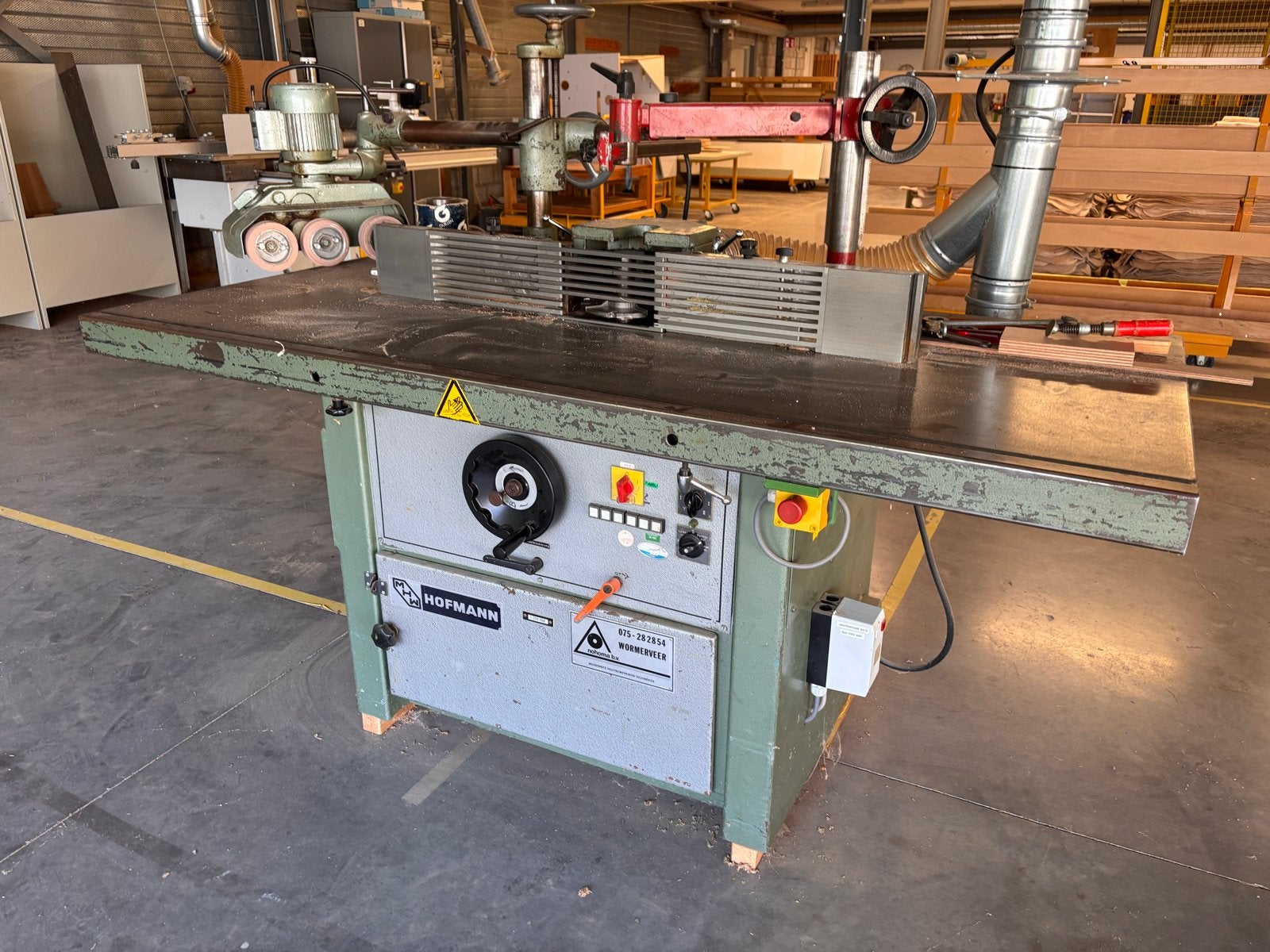 Hofmann tafelfrees-Schaafmachine - Robuuste Houtbewerking, Ophalen