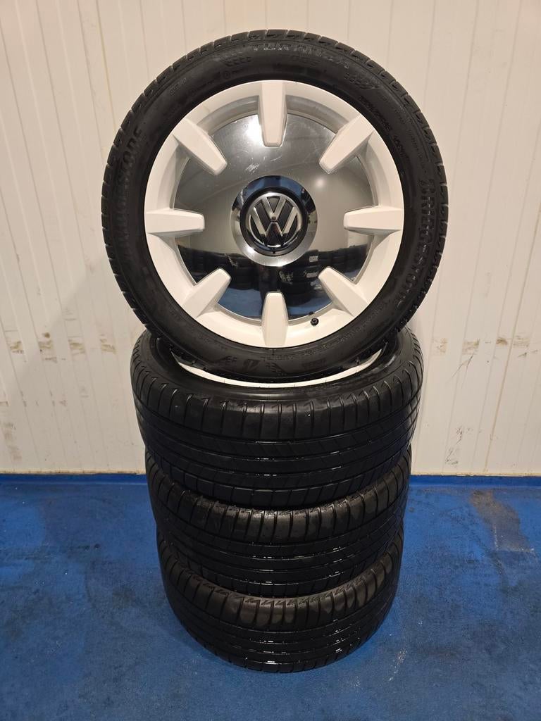 🌞Originele VW Disc velgen 18 inch California Multivan T6, Auto-onderdelen, 18 inch, Gebruikt, 255 mm, Banden en Velgen