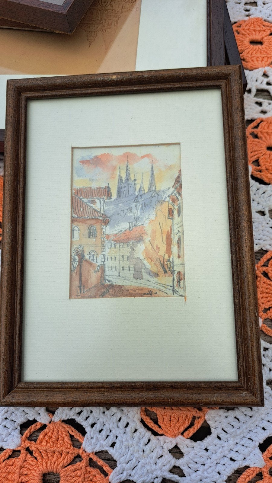 Potloodtekeningen., Ophalen