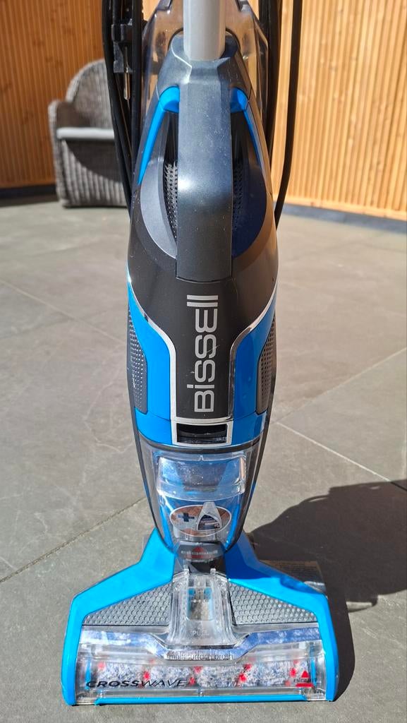 Bissell CrossWave Vloerreiniger - Zo goed als nieuw, Witgoed en Apparatuur, Stofzuigers, Ophalen, Gebruikt, Waterstofzuiger, Minder dan 1200 watt