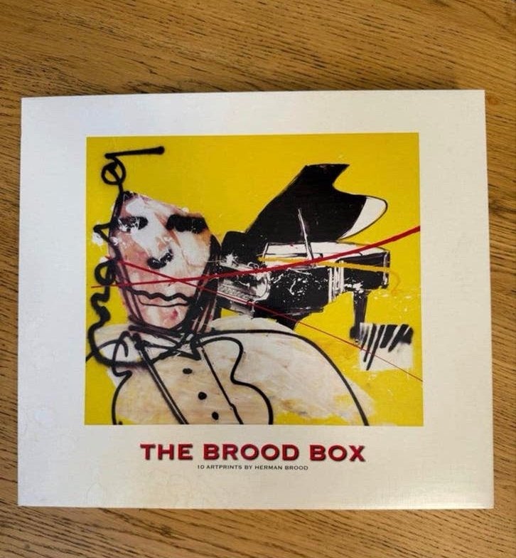 The Brood Box Herman Brood – 10 zeefdrukken - 176/250, Antiek en Kunst, Ophalen of Verzenden