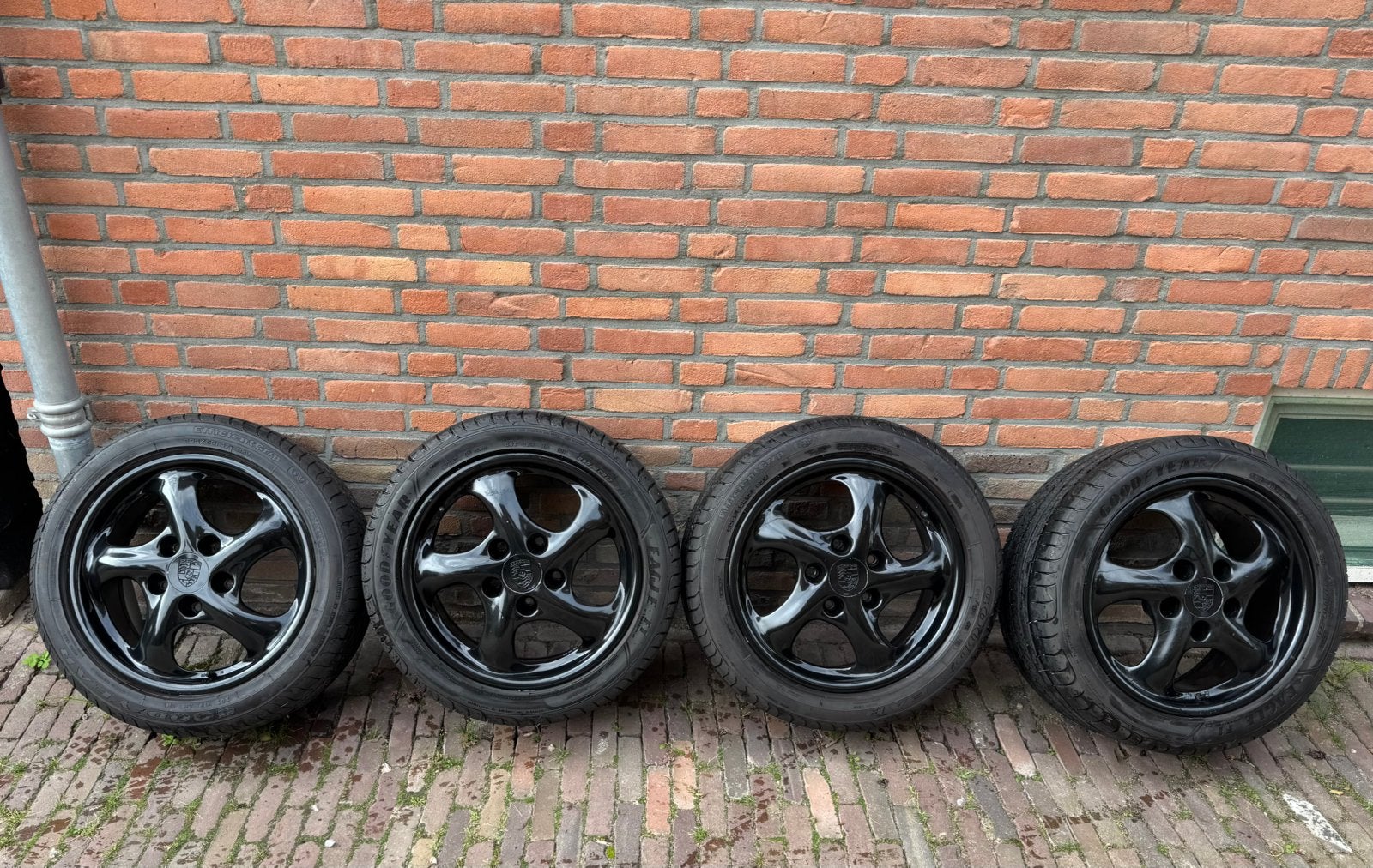 17 inch velgen Porsche boxster 986, Ophalen, Gebruikt, Banden en Velgen, 17 inch