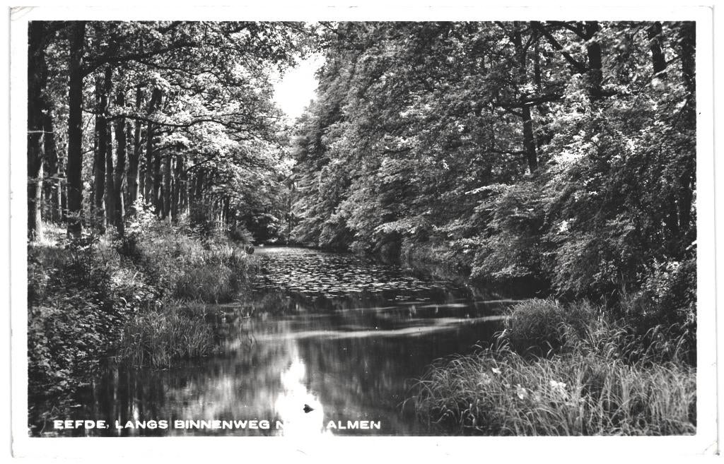 991367 Eefde 1959 gld Langs Binnenweg naar Almen Gelopen, Ophalen of Verzenden, 1940 tot 1960, Gelopen, Gelderland